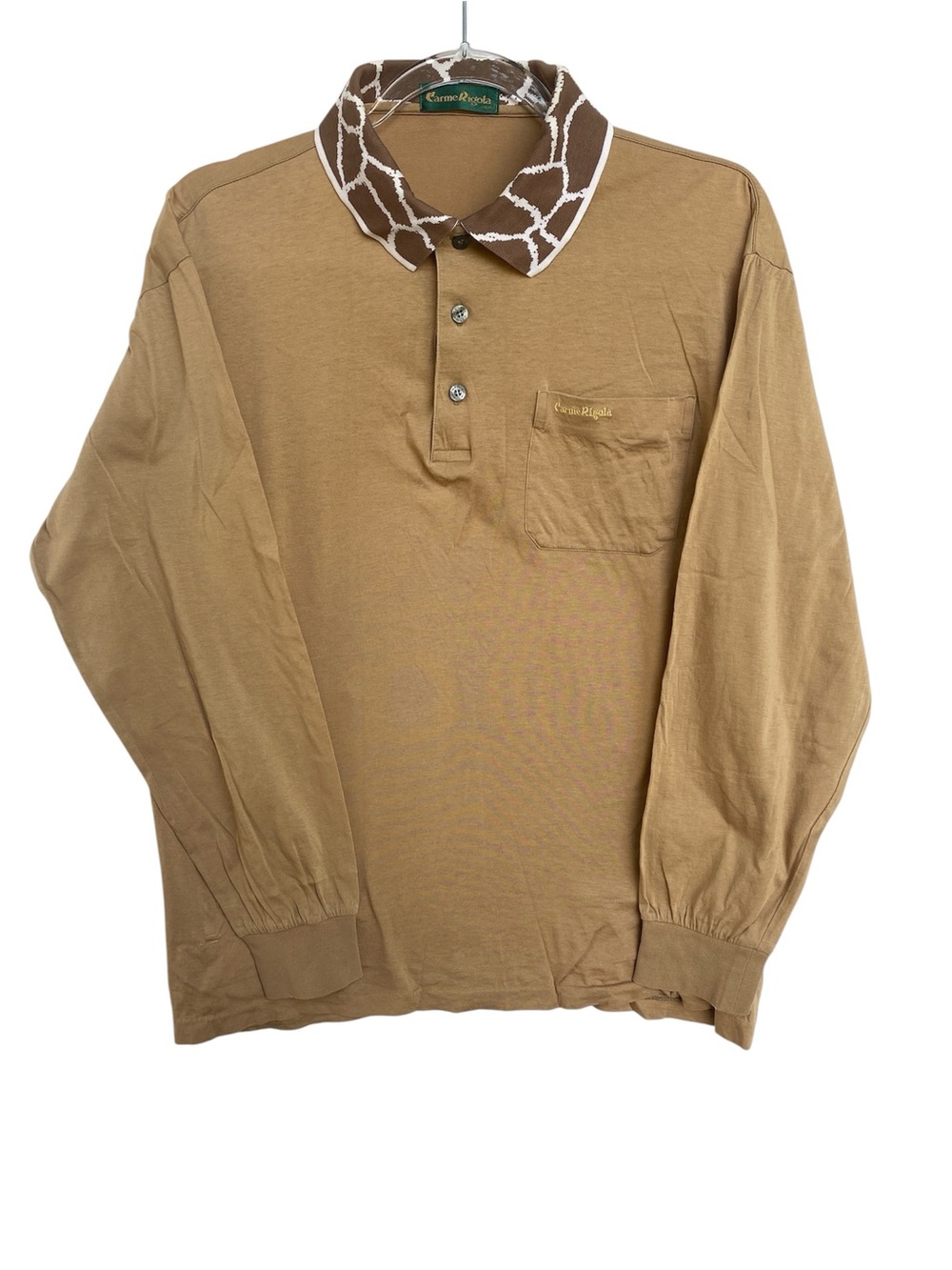 medium Carme Rigola men long sleeve shirt brown